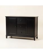 69 Inch Wooden Sideboard Buffet Storage Cabinet With 2 Doors & 3 Drawers (synthetic illustration; no displayed measurements)