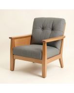 Leo 25.75 '' Wide Tufted Armchair (synthetic illustration; no displayed measurements)