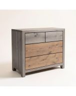 Estefanita 51.97 '' Wide 3 Drawer Pine Wood Sideboard (synthetic illustration; no displayed measurements)