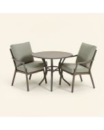 Tammi Patio 3 Piece Bistro Set With Cushions (synthetic illustration; no displayed measurements)