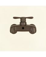 Ara Two Handle Wall Mounted Bathroom Sink Faucet (synthetic illustration; no displayed measurements)
