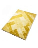 Classic Geometric Ombre Yellow Area Rug (synthetic illustration; no displayed measurements)