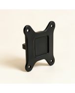 Black Fixed Desktop Mount For Holds Up To 110 Lbs (synthetic illustration; no displayed measurements)