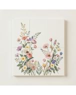 Poetic Flora Set I By Olivia Rose - 3 Piece Wrapped Canvas Print Set (synthetic illustration; no displayed measurements)