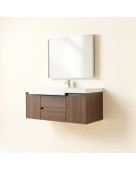 Breakthrough 32 '' Vanity Wall-Mounted Single Bathroom Vanity Set (synthetic illustration; no displayed measurements)