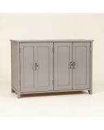 Clerfont 4 Door Rectangular Accent Cabinet (synthetic illustration; no displayed measurements)