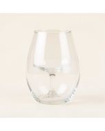Annette Pineapple 15 Oz . Stemless Wine Glass (synthetic illustration; no displayed measurements)