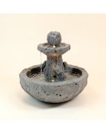 Fiber And Resin Rocks Fountain With Led Light (synthetic illustration; no displayed measurements)