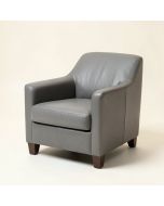 Ellysia Upholstered Parsons Chair In Gray (synthetic illustration; no displayed measurements)