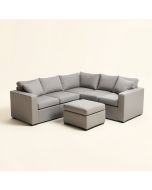 Merlyn 6 Piece Sectional Seating Group With Cushions (synthetic illustration; no displayed measurements)