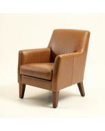 Woodhollow Leather Upholstered Dining Chair (synthetic illustration; no displayed measurements)
