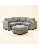 Silja 112 '' Wide Reversible Sofa & Chaise With Ottoman (synthetic illustration; no displayed measurements)
