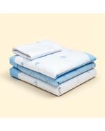 Caldwell Elephant Dreams Baby 3 Piece Crib Bedding Set (synthetic illustration; no displayed measurements)