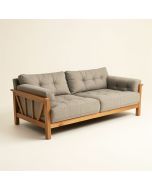 Cleotha Twin 75 '' Wide Tufted Back Convertible Sofa (synthetic illustration; no displayed measurements)