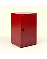 Clear View Storage Cabinet (synthetic illustration; no displayed measurements)