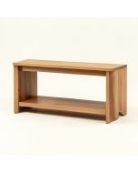 Moonya Solid Wood Console Table (synthetic illustration; no displayed measurements)