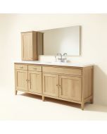 Freitas 73 '' Double Bathroom Vanity Set (synthetic illustration; no displayed measurements)