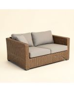 Falmouth 61 '' Wide Patio Sofa With Cushions (synthetic illustration; no displayed measurements)