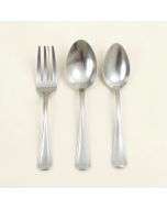 Silverware Set Silver Wall Decor 3 Piece Set (synthetic illustration; no displayed measurements)