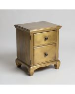 Zinnia Two-Drawer Nightstand (synthetic illustration; no displayed measurements)