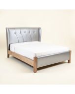 Loucks Wooden Upholstered Sleigh Bed (synthetic illustration; no displayed measurements)