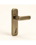 Passage Lever Door Handle [ Non-Locking Lever Set ] For Hallway Doors (synthetic illustration; no displayed measurements)