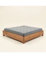 Alido Tufted Upholstered Low Profile Platform Bed (synthetic illustration; no displayed measurements)