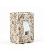 Woodland Forest Bear By Branch Twigs 1-Gang Toggle Light Switch Wall Plate (synthetic illustration; no displayed measurements)