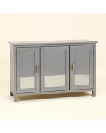 Montag Mirrored Filigree 3 Door Standard Dresser (synthetic illustration; no displayed measurements)