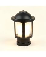 Arturo Black 1 -Light 11 '' Integrated Led Pier Mount Light (synthetic illustration; no displayed measurements)