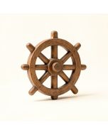 Brunk Ship Wheel Sculpture (synthetic illustration; no displayed measurements)