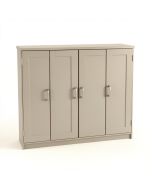 Lockland 4 Door Accent Cabinet (synthetic illustration; no displayed measurements)