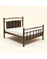 Lathan Twin Metal Standard Bed (synthetic illustration; no displayed measurements)