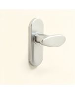 Broadway Lever With Upland Trim Non-Turning Lock (synthetic illustration; no displayed measurements)