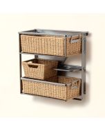Hiro Storage Organizer With Wall Baskets (synthetic illustration; no displayed measurements)