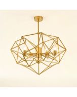 Vanwyk Unique/Statement Geometric Chandelier (synthetic illustration; no displayed measurements)