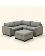 Fitchner 131 '' Wide Reversible Corner Sectional With Ottoman (synthetic illustration; no displayed measurements)