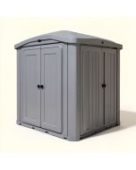 Yukon 11 Ft. W X 9 Ft. D Plastic Storage Shed (synthetic illustration; no displayed measurements)