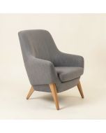 Ajrie 29 '' Wide Polyester Wingback Chair (synthetic illustration; no displayed measurements)