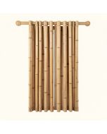 Sharece Star Fish Beach Bamboo Beaded Single Curtain Panel (synthetic illustration; no displayed measurements)