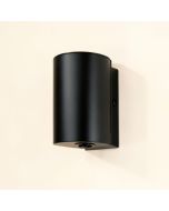 Wallen 1 - Light Plug-In Black Armed Sconce (synthetic illustration; no displayed measurements)