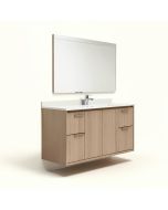 Andruw 47 '' Single Bathroom Vanity Set (synthetic illustration; no displayed measurements)