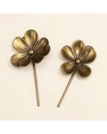 2 Piece Metal Flowers Wall Décor Set (synthetic illustration; no displayed measurements)