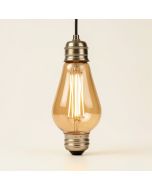 Dimmable Antique Edison St64 Incandescent Bulbs (synthetic illustration; no displayed measurements)