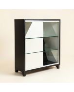 Ignacio Geometric Bookcase (synthetic illustration; no displayed measurements)