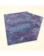 Ombre Doily Blue/Purple Area Rug (synthetic illustration; no displayed measurements)