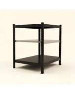 48 '' H X 51 '' W X 16 '' D Garage Rack (synthetic illustration; no displayed measurements)