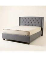 Patricia Twin Tufted Upholstered Platform Bed (synthetic illustration; no displayed measurements)