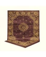 Gilda Hand-Loomed Plum Area Rug (synthetic illustration; no displayed measurements)