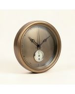 Metal Garden Clock With Hygrometer And Thermometer 14 '' Wall Clock (synthetic illustration; no displayed measurements)